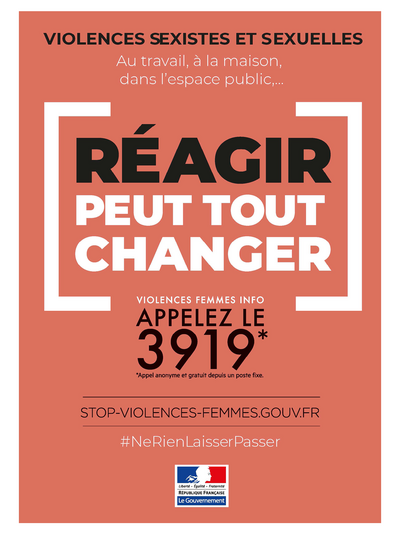 affiche nationale 3919 contre les VSS
